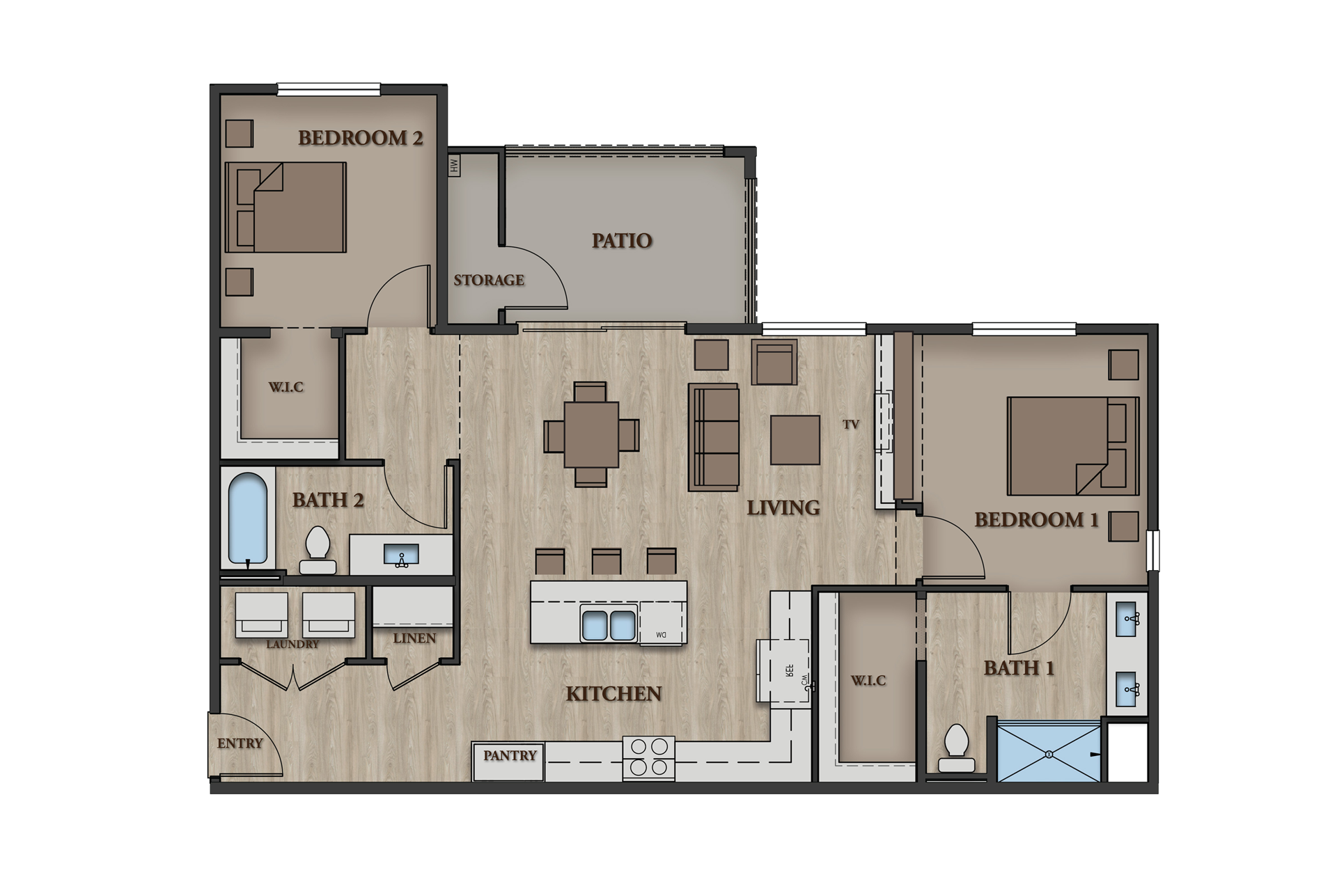 Floorplans – The Overlook at Keystone Canyon